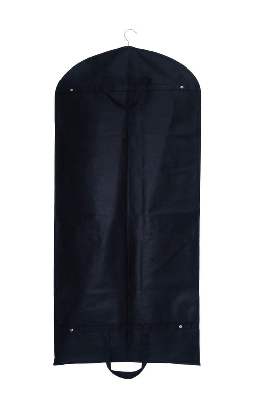 Husa pentru costum, cu maner, din material netesut, Polipropilenă, 60 x 130 cm, Negru, UUHH03
