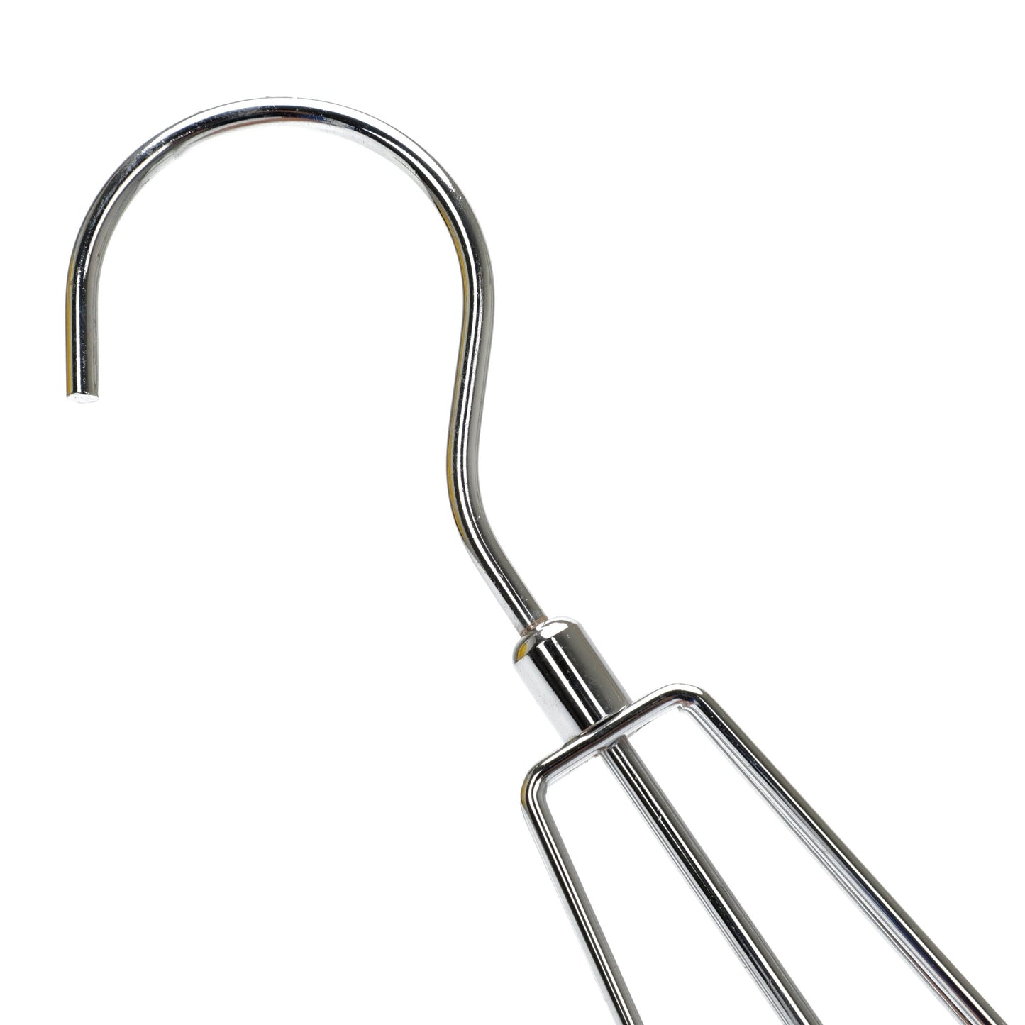 Umeraș din oțel argintiu cu 6 cârlige - ideal pentru articole speciale și lenjerie intimă - HUMERO