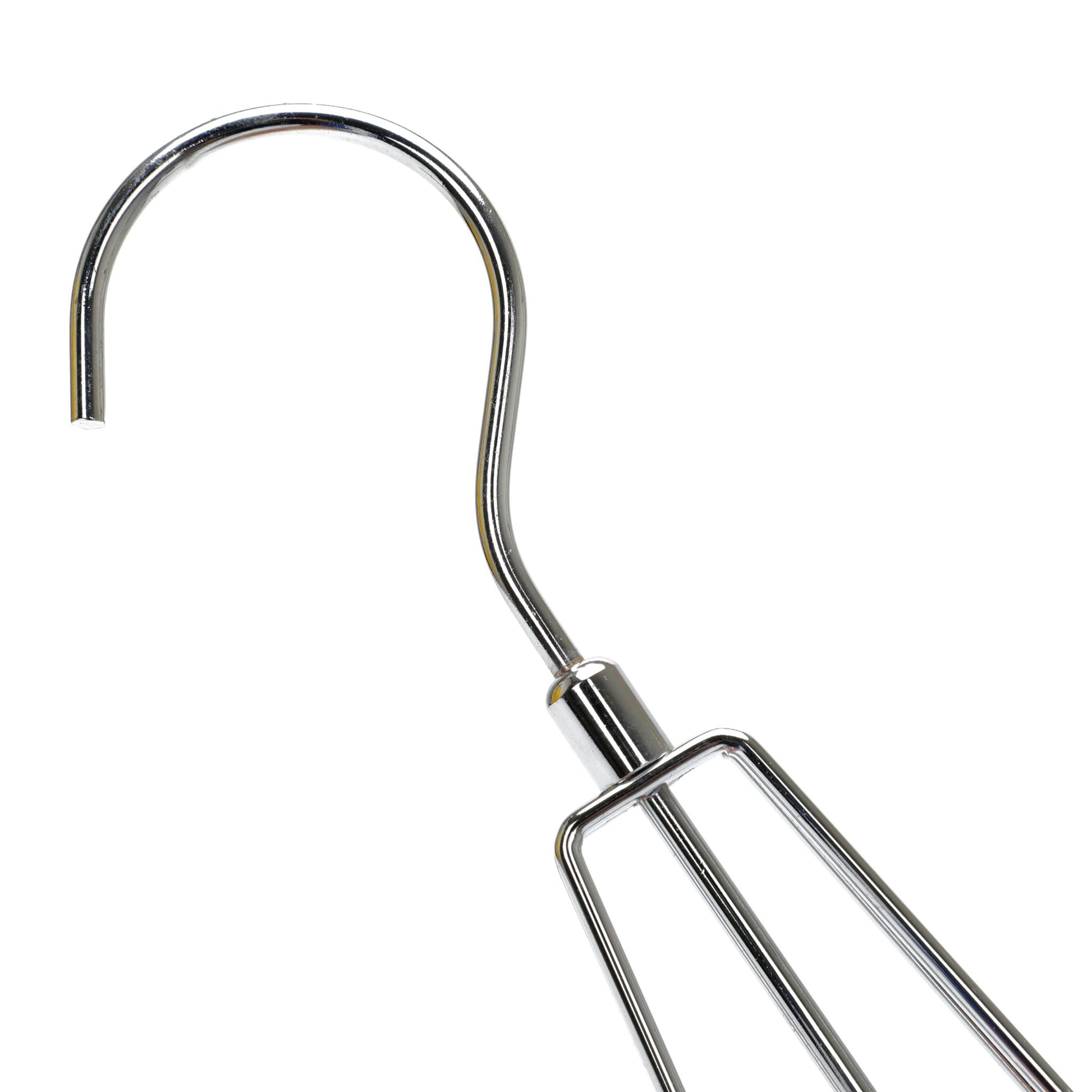 Umeraș din oțel argintiu cu 6 cârlige - ideal pentru articole speciale și lenjerie intimă - HUMERO