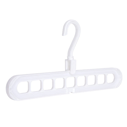 Umeraș din plastic alb pentru organizare orizontală și verticală - ideal pentru articole speciale - HUMERO